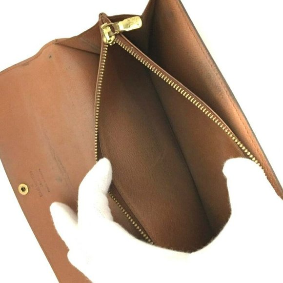 Louis Vuitton Brown Monogram Sarah Crossbody Wallet - Picture 11 of 15